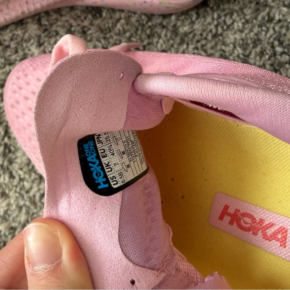 Hoka Pink Athletic Sneakers - Picture 5 of 6